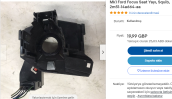Oto Çıkma Parça / Ford / Focus / Direksiyon / Direksiyon Sargısı / Çıkma Parça 