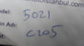 Oto Çıkma Parça / Mercedes / C Serisi / Ayna / İç Ayna / Çıkma Parça 