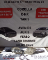 Oto Çıkma Parça / Toyota / Corolla / Far & Stop / Sağ Ön Far / Çıkma Parça 