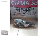 Pejo 206 Sağ Ön Far Orjinal Çıkma Mercekli 2000 2008 Arası