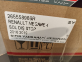 Oto Çıkma Parça / Renault / Megane / Far & Stop / Sol Arka Stop / Çıkma Parça 