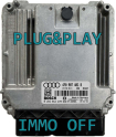 ECU beyni / kontrol ünitesi Audi A6 0281012270 4F0907401B