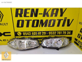 Oto Çıkma Parça / Renault / Megane / Far & Stop / Sol Ön Far / Sıfır Parça 