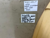 Oto Çıkma Parça / Toyota / Corolla / Koltuk & Döşeme / Bagaj Döşemesi / Çıkma Parça 