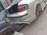 PEUGEOT PEJO 407 ARKA TAMPON NİKELAJI