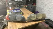 Orjinal hatasız temiz bmw e39 sağ sol ön far