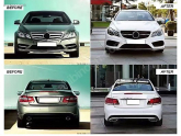 MERCEDES C207 2009-2012 DÖNÜŞÜM 2013-2017 MAKYAJLI KASA FACELİFT