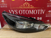 2015-2018 Ford Focus Siyah Zemin Sağ Ön Far Sıfır  F1EB-13W029-PB