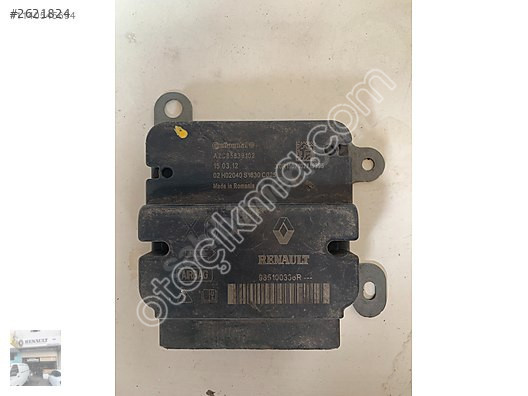 01244 DACİA DUSTER AİRBAG BEYNİ