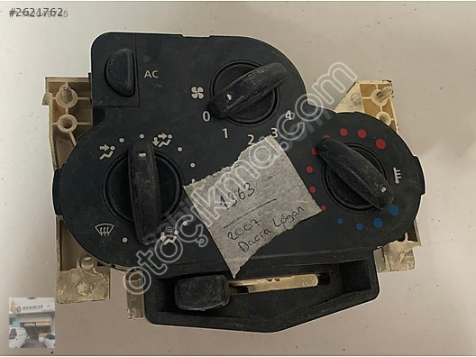 01363 DACİA LOGAN KALORİFER KONTROL ÜNİTESİ 2007