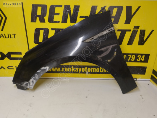 631134622R RENAULT MEGAN 4 SOL ÖN ÇAMURLUK SİYAH ORJ ÇIKMA RENKAY