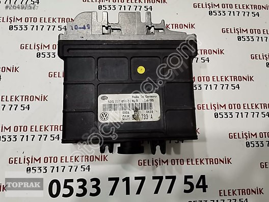01M927733A 5DG007651-01 WV PASSAT MOTOR BEYNİ