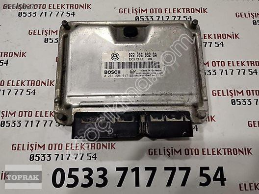 022906032GA 0261208647 VW TOUAREG 3.2 V6 BMV MOTOR BEYNİ