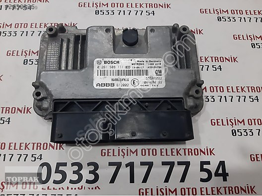0261S08111 110R000192 55588022 OPEL ZAFİRA C MOTOR BEYNİ