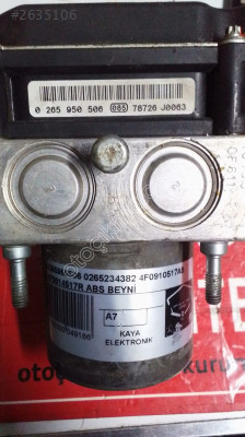 0265950506 AUDİ A6 ABS BEYNİ 0265234382