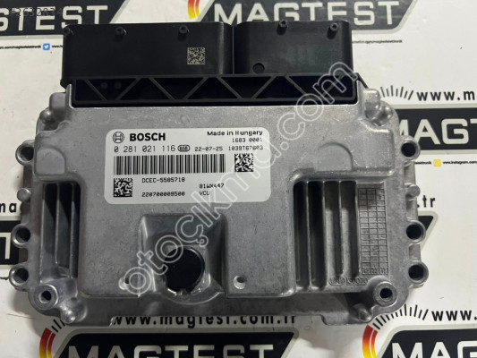 0281021116 DCEC-5585718 İŞ MAKİNASI TRAKTÖR ECU MOTOR BEYİN