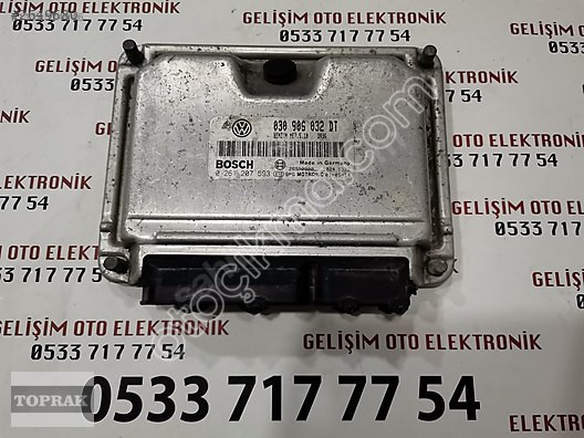 030906032DT 0261207593 AUDI A4 MOTOR BEYNİ