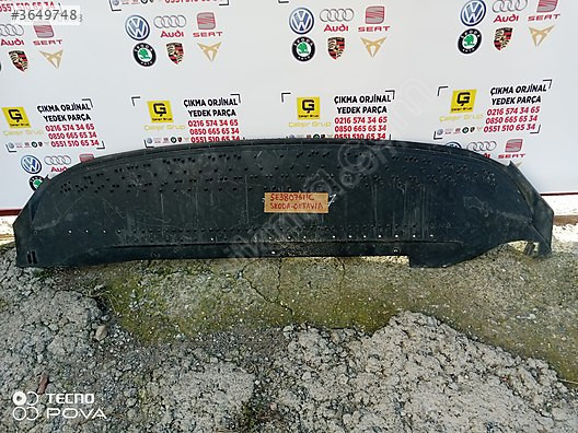 SKODA OCTAVİA 2020-2022 ÖN TAMPON ALT MUHAFAZA OEM 5e3807611c
