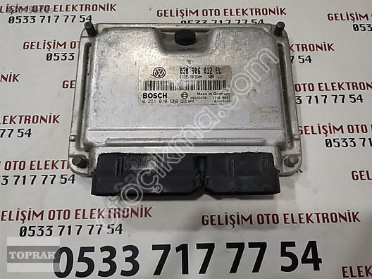 038906012EL 0281010660 VW POLO MOTOR BEYNİ
