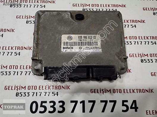 038906013AB 0281001911 SEAT IBIZA ECU MOTOR BEYNİ