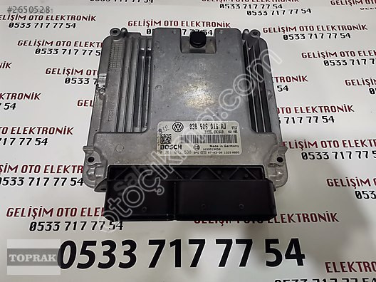 038906016AJ 0281012538 1039S19656 VW TRANSPORTER MOTOR BEYNİ