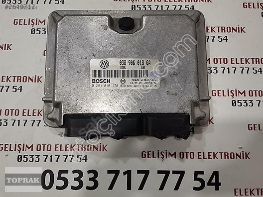 038906018GA 0281010170 VW PASSAT MOTOR BEYNİ