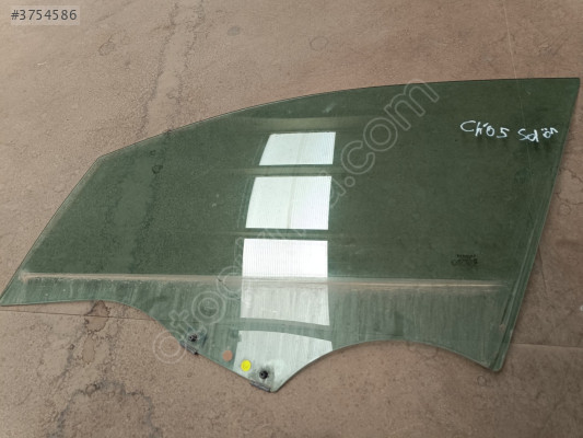 Clio 5 sol ön kapı camı