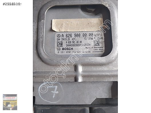 A6269000000 Mercedes w205 Motor Beyni