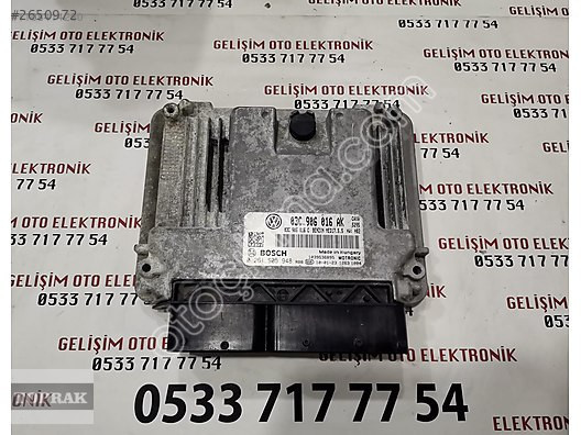 03C906016AK 03C906016C 0261S05948 SKODA OCTAVIA MOTOR BEYNİ