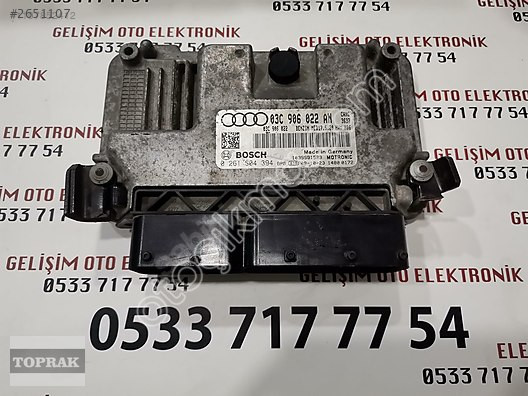 03C906022AN 03C906022 0261S04394 1039S31523 AUDI A3 MOTOR BE