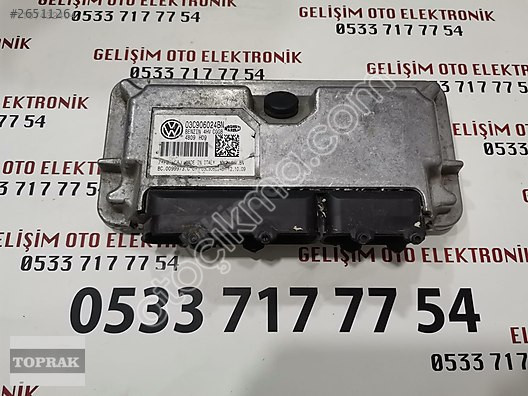 03C906024BN 03C906024BH BC0099973C VW POLO MOTOR BEYNİ