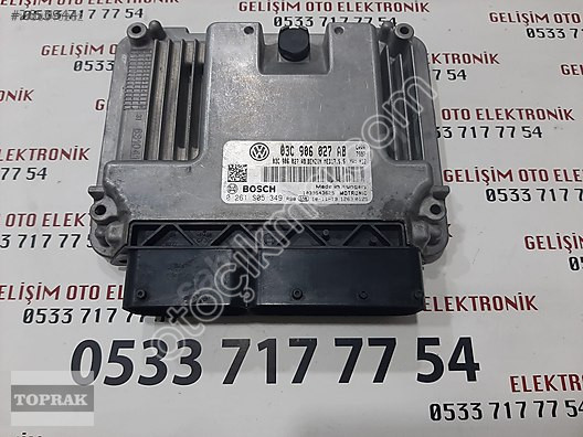 03C906027AB 0261S05349 1039S43625 MED17.5.5 VW TİGUAN MOTOR