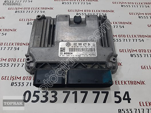 03C906027BA 03C907309B 0261S05812 MED17.5.5 VW GOLF MOTOR BE