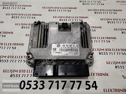 03C906027CT 03C906027G 0261S06719 VW SCİROCCO MOTOR BEYNİ