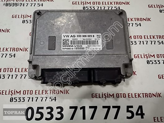 03D906023B 5WP4084004 VW POLO MOTOR BEYNİ