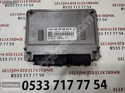 03E906023M 5WP4053904 SEAT IBİZA MOTOR BEYNİ