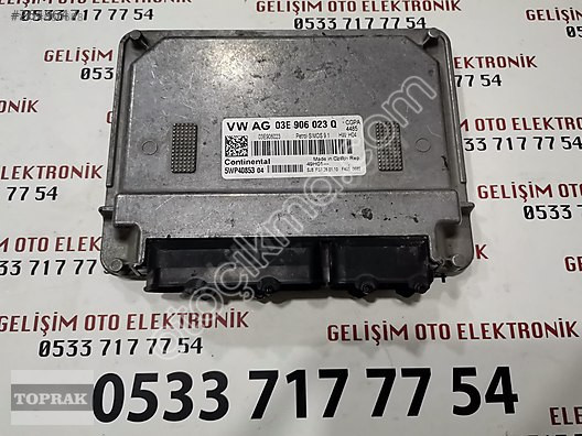 03E906023Q 03E906023 5WP4085304 SKODA FABIA KONTROL ÜNİTESİ