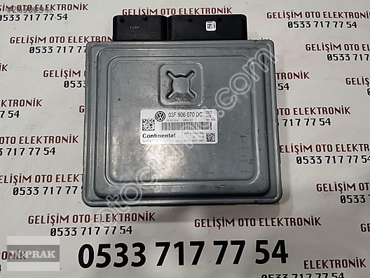 03F906070DC 03F907309A 5WP44714 VW GOLDF 6 MOTOR BEYNİ