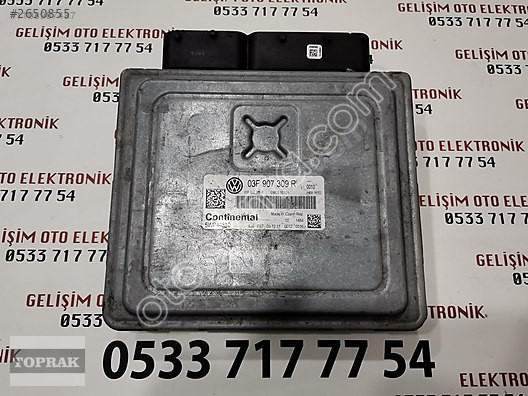 03F906070KM 03F907309R 5WP44810 SIMOS10.12A VW GOLF MOTOR BEYNİ