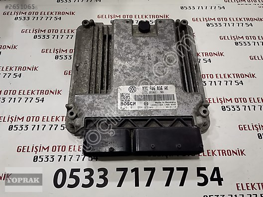 03G906016AK 0281011884 EDC16U1 SEAT LEON 1.9 TDI BKC MOTOR B