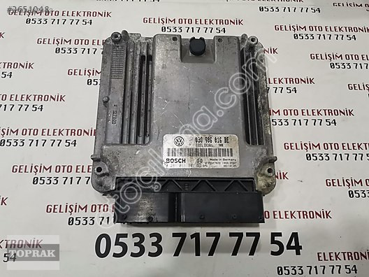03G906016BE 0281011947 EDC16U1 SKODA OCTAVİA 1.9 MOTOR BEYNİ