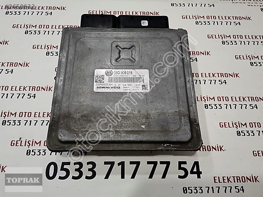 03G906018 5WP45500AH SIMOS PPD1.1 VW PASSAT MOTOR BEYNİ
