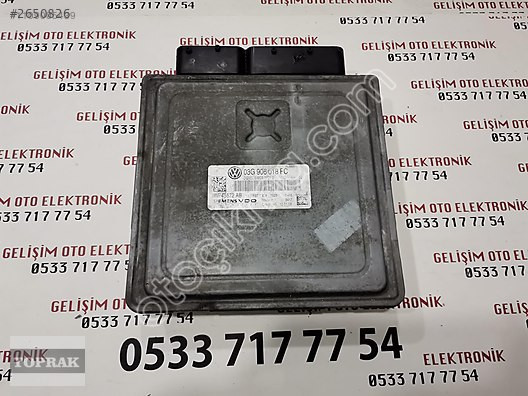 03G906018FC 5WP45572AB SMOSPPD1.2 VW PASSAT GOLF MOTOR BEYNİ