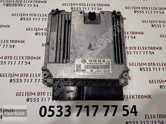 03H906032AB 0261S02349 MED9.1 VW PASSAT MOTOR BEYNİ