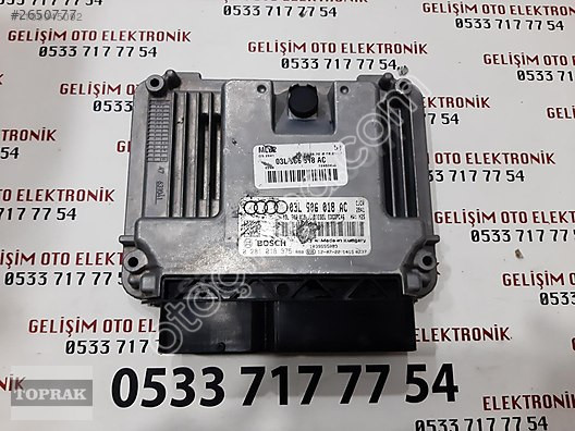 03L906018AC 03L906018JL 0281018375 EDC17C46 AUDI A4 MOTOR BE