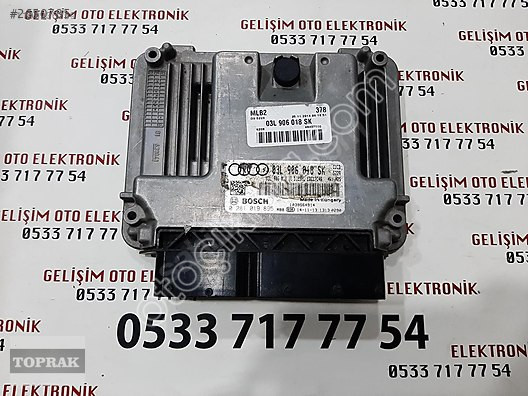 03L906018SK 03L906018JL 0281019895 EDC17C46 AUDİ A4 MOTOR BE