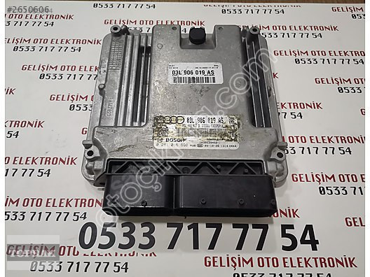 03L906019AS 03L906022B 0281016698 EDC17CP14 AUDİ Q5 MOTOR BE