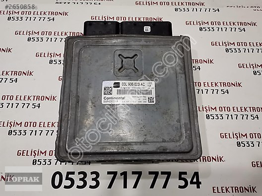 03L906023AC 03L906023GG 5WP42833AA PCR2.1 SEAT MOTOR BEYNİ