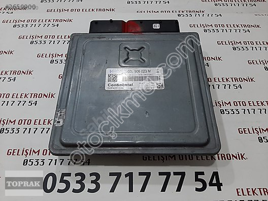 03L906023M 03L906023L 5WP42813AA PCR2.1 AUDI A3 MOTOR BEYNİ