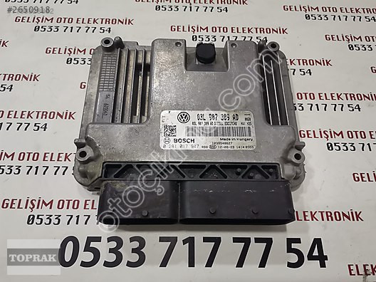 03L907309AD 0281017947 EDC17C46 VW TİGUAN MOTOR BEYNİ